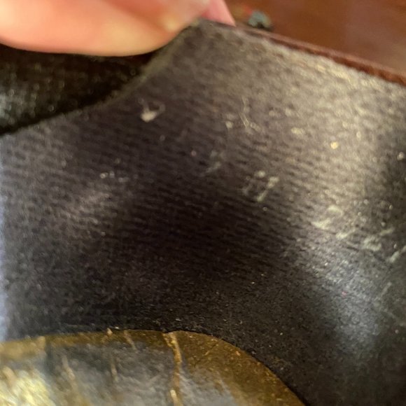 EUC Vintage Premier Collection women's Black Velvet Heels  Size 9 - Picture 8 of 12